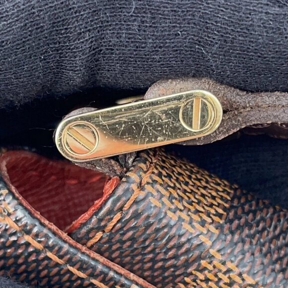 LOUIS VUITTON Muset Size long Damier Ebene Canvas Red N51302 - Picture 9 of 15